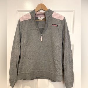 Vineyard Vines Shep Shirt Gray Pink Stripes 🐳